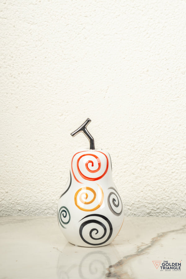 Beatrix Ceramic Pear Artefact