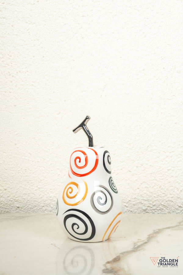 Beatrix Ceramic Pear Artefact