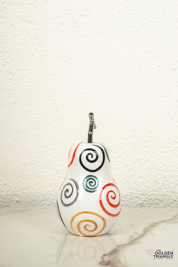 Beatrix Ceramic Pear Artefact