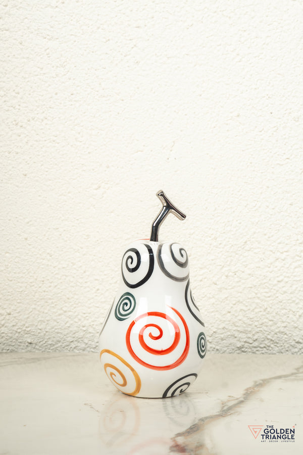 Beatrix Ceramic Pear Artefact