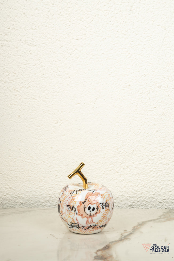 Aria Ceramic Apple Artefact