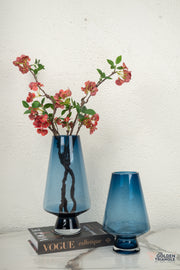 Nebula Glass Vase - Blue