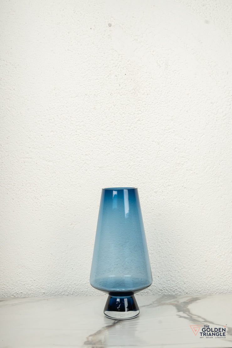 Nebula Glass Vase - Blue