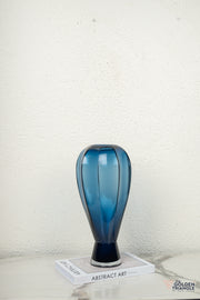 Twilight Glass Vase - Tall - Blue