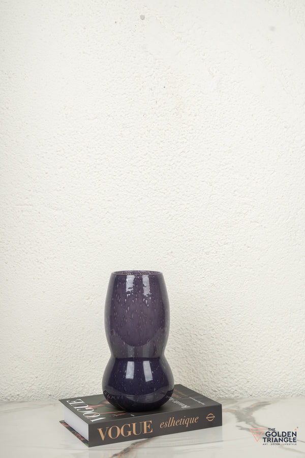 Zen Glass Vase - Purple
