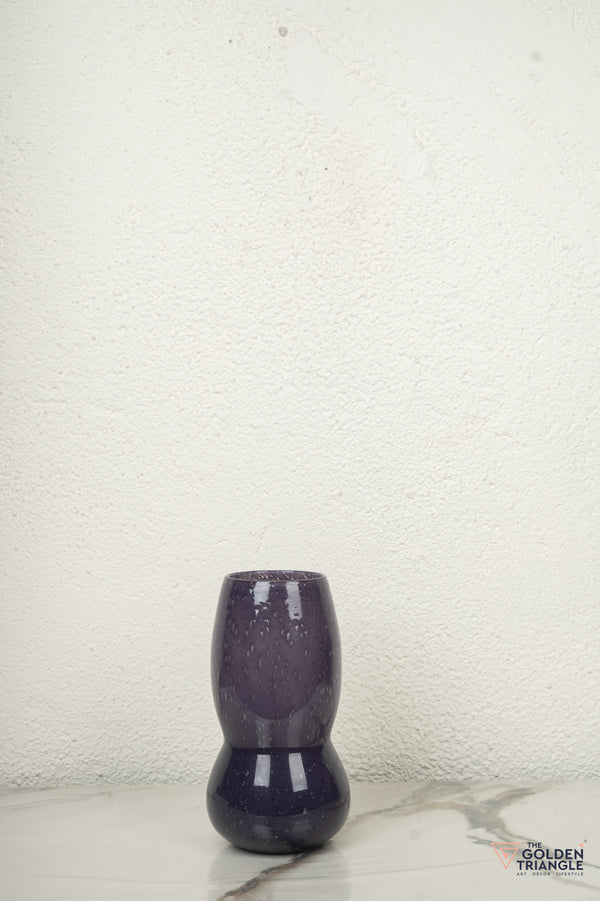 Zen Glass Vase - Purple