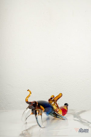 Lupoe Dog Glass Sculpture