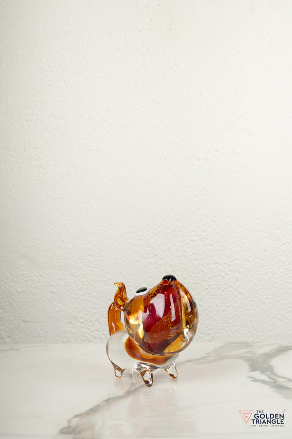 Barkyn Dog Glass Sculpture