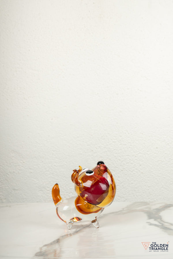 Barkyn Dog Glass Sculpture