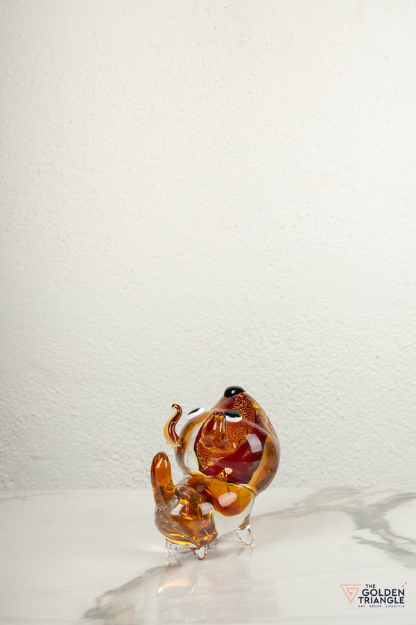 Barkyn Dog Glass Sculpture