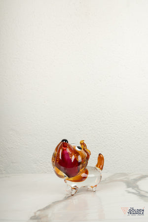 Barkyn Dog Glass Sculpture