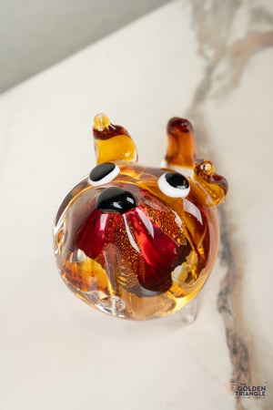 Barkyn Dog Glass Sculpture