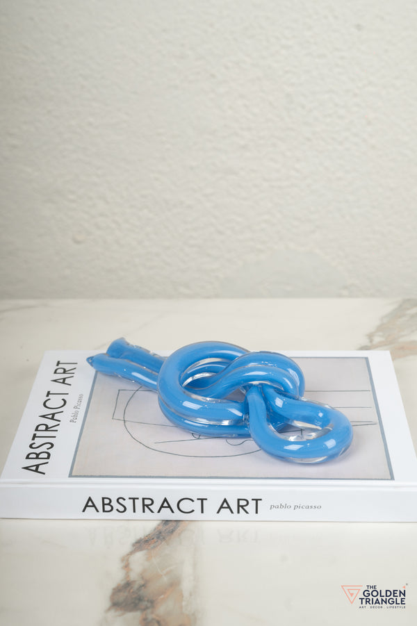 Ace Glass Knot - Blue