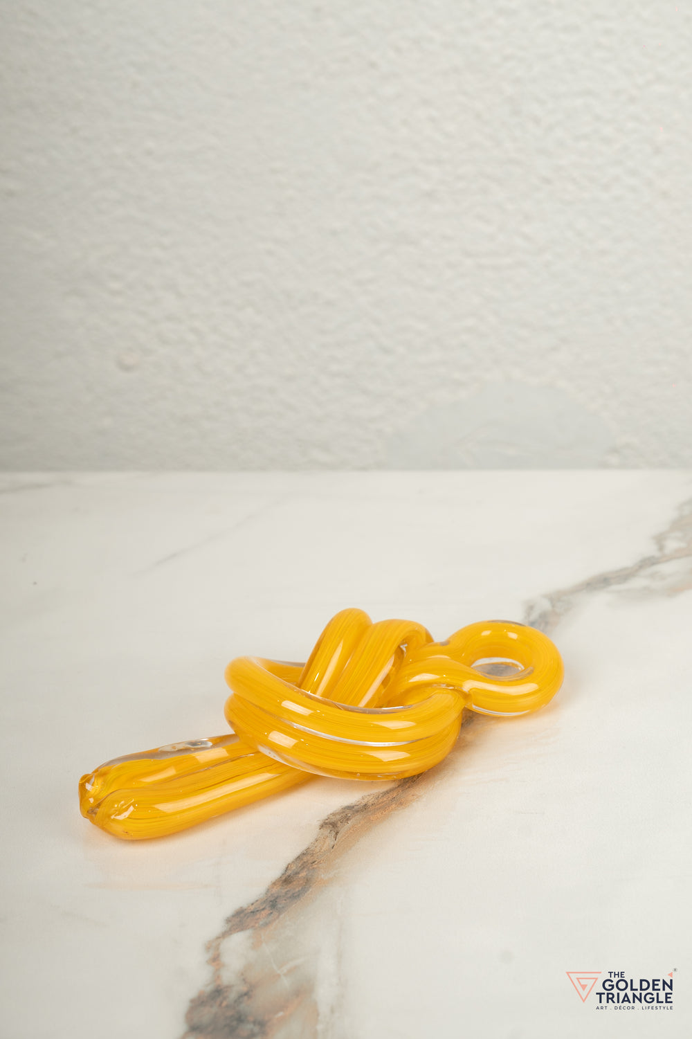 Ace Glass Knot - Yellow