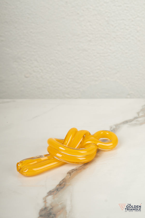 Ace Glass Knot - Yellow