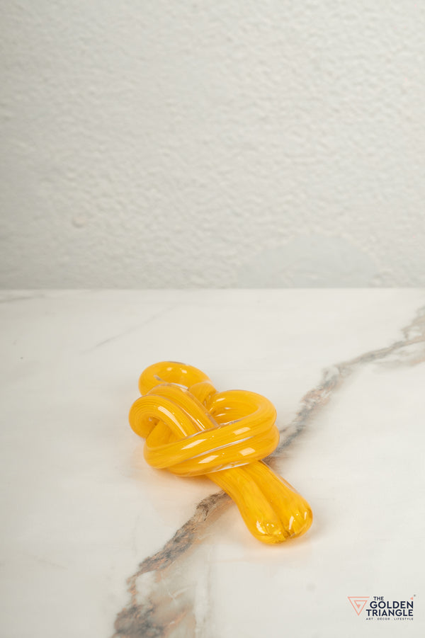 Ace Glass Knot - Yellow