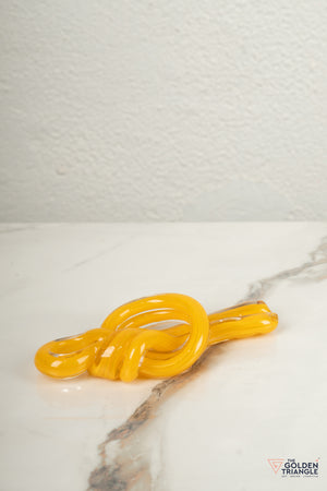 Ace Glass Knot - Yellow