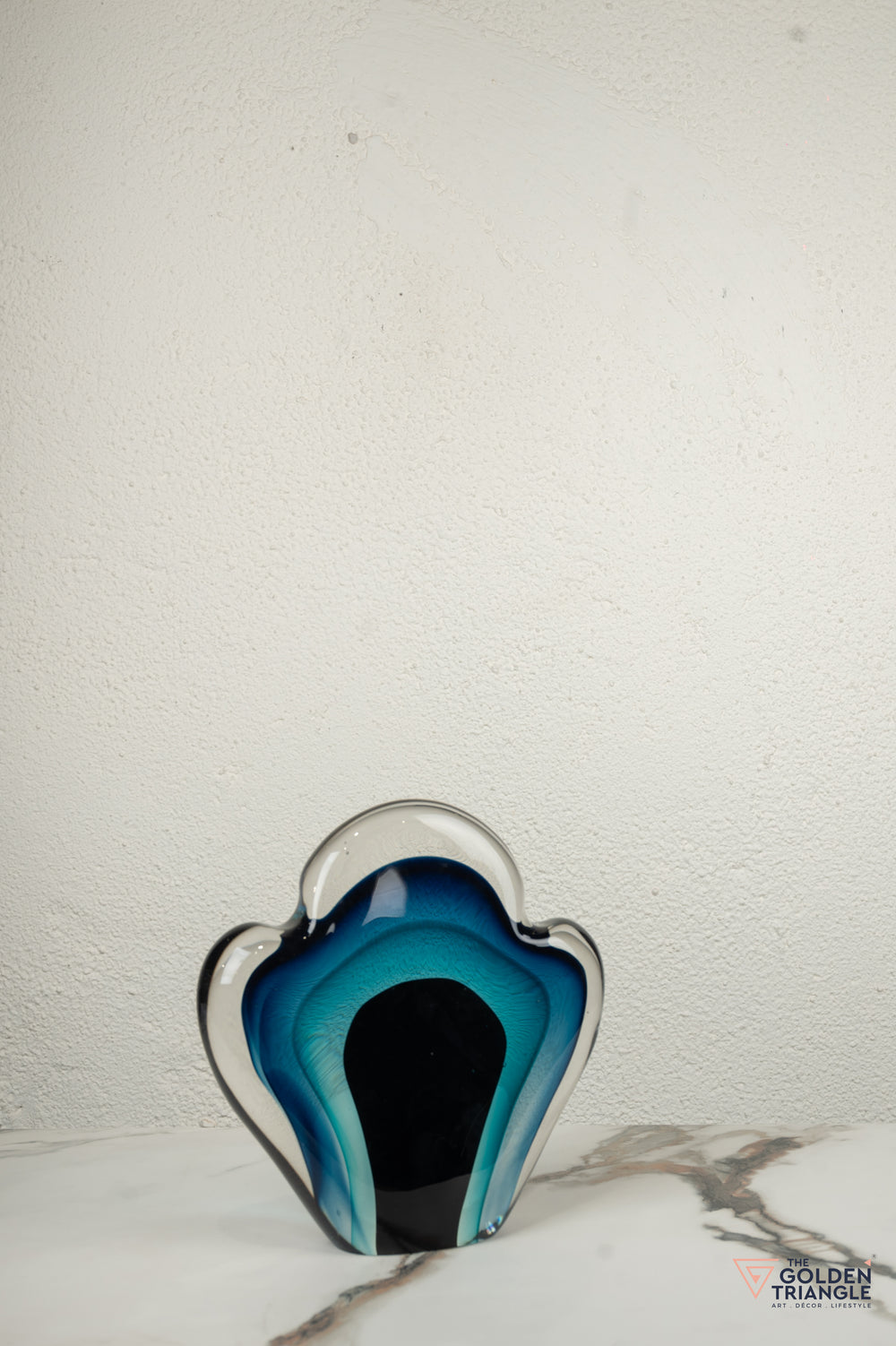 Alchemy Glass Sculpture - Blue