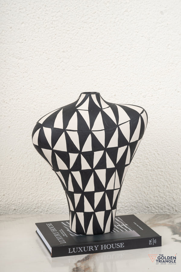Prism Ceramic Vase - Tall