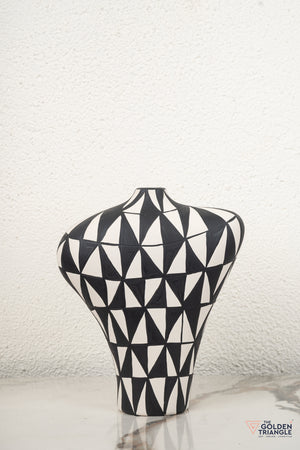 Prism Ceramic Vase - Tall