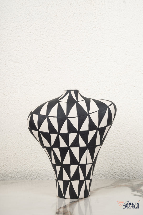 Prism Ceramic Vase - Tall