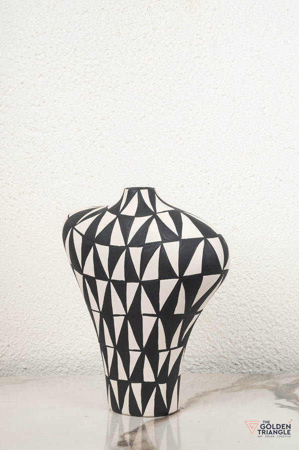 Prism Ceramic Vase - Tall