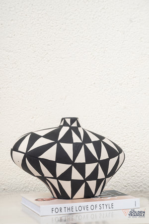 Prism Ceramic Vase - Short