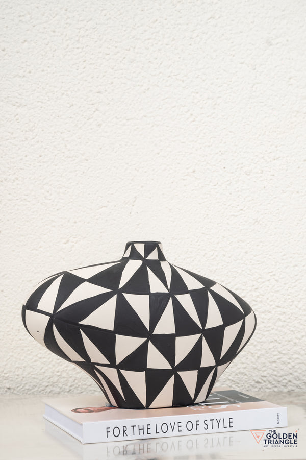 Prism Ceramic Vase - Short