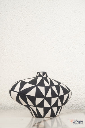 Prism Ceramic Vase - Short