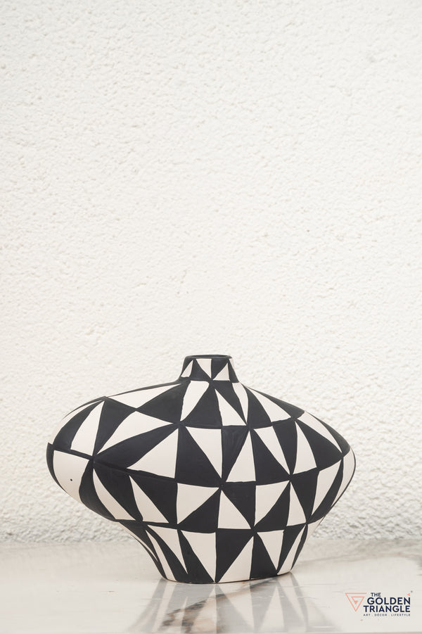 Prism Ceramic Vase - Short