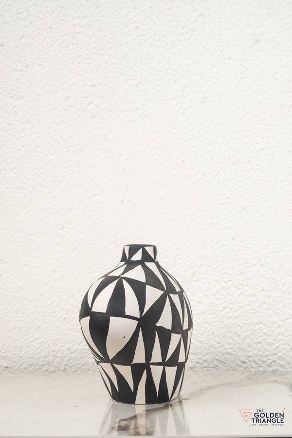 Prism Ceramic Vase - Short