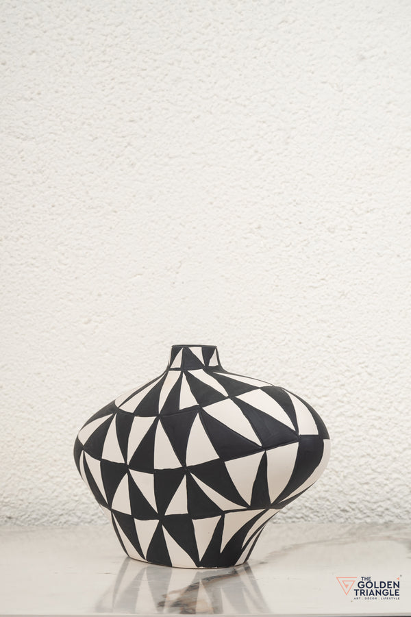 Prism Ceramic Vase - Short