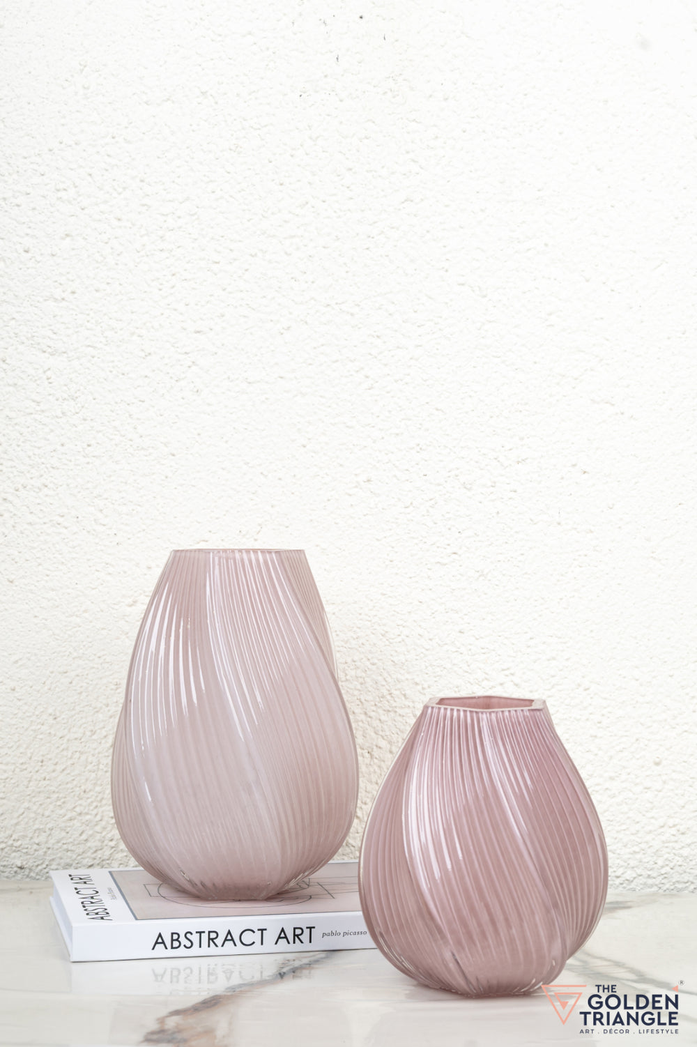 Aster Glass Vase - Pink