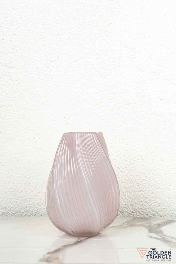 Aster Glass Vase - Pink