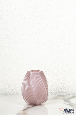 Aster Glass Vase - Pink