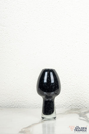 Tundra Glass Vase - Black