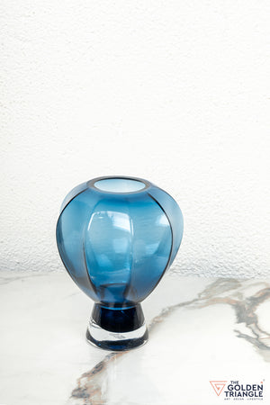 Twilight Glass Vase - Blue