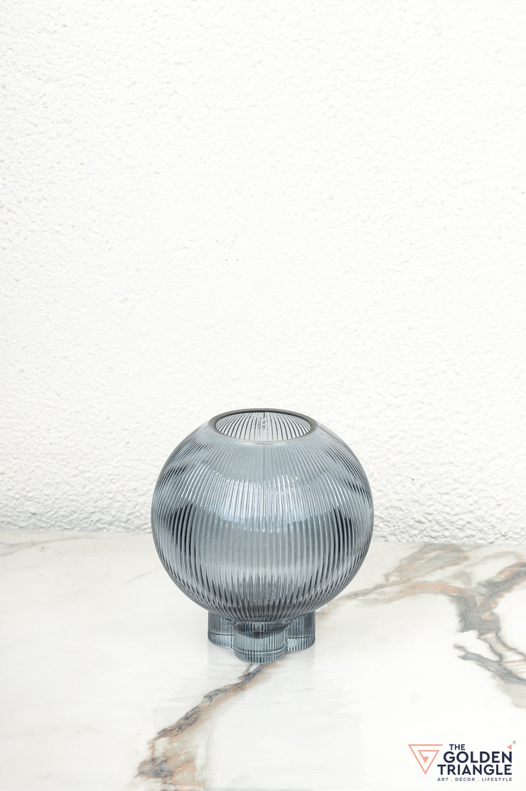 Illume Glass Vase - Ice Blue