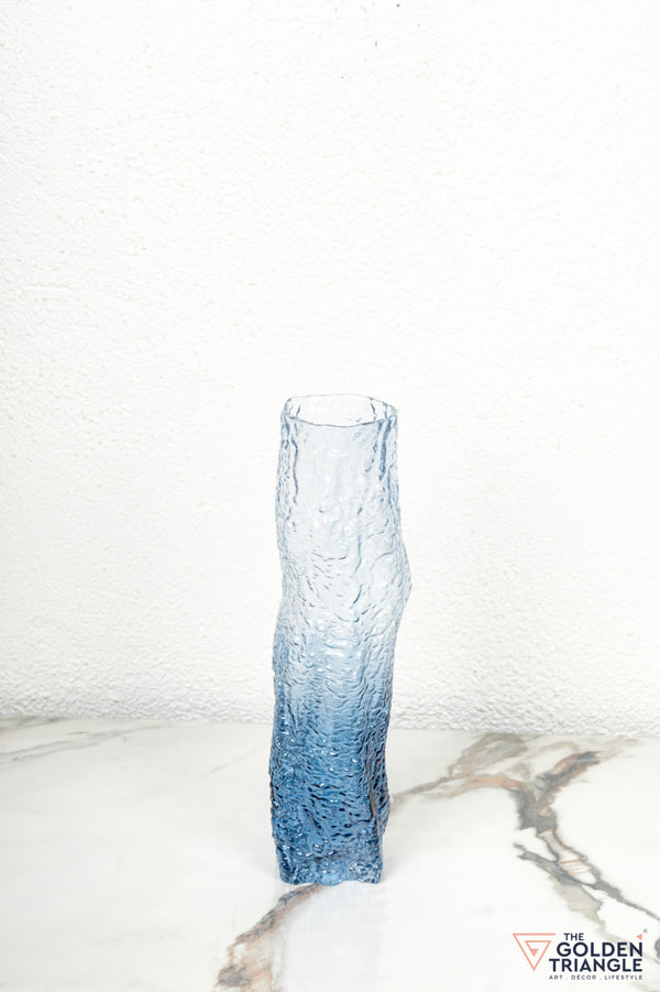 Quasar Glass Vase - Blue
