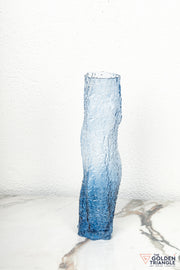 Quasar Glass Vase - Blue