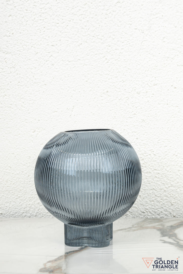 Illume Glass Vase - Ice Blue