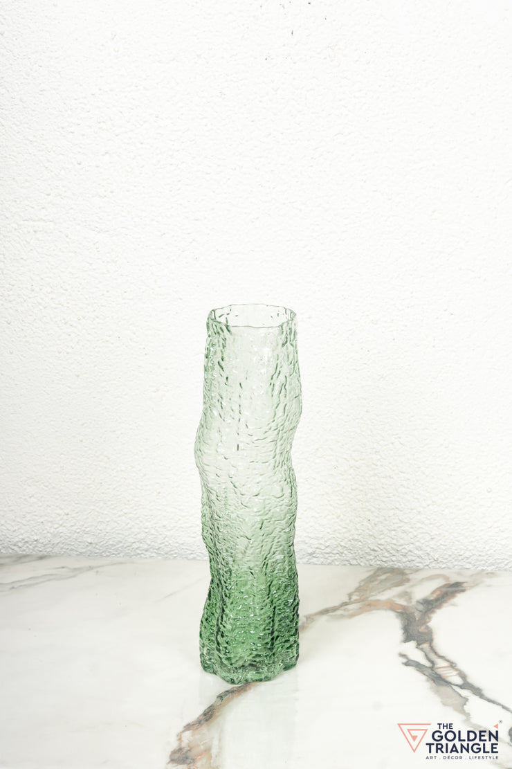 Quasar Glass Vase - Green