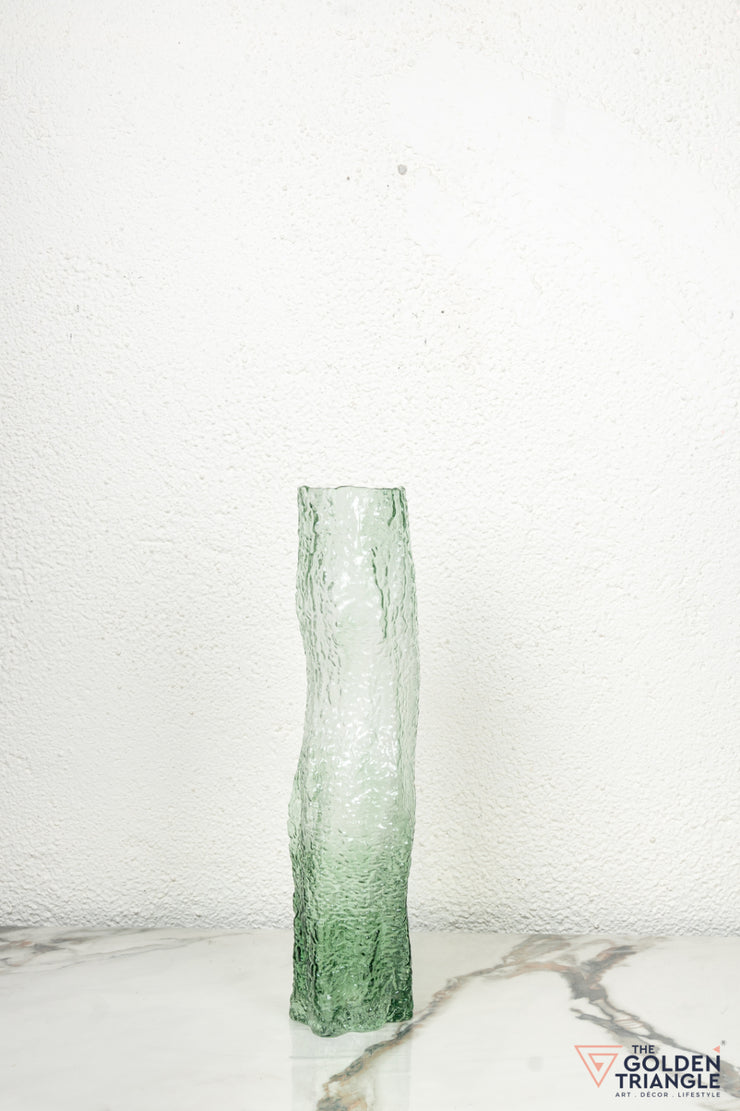 Quasar Glass Vase - Green