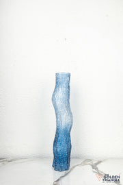 Quasar Glass Vase - Blue