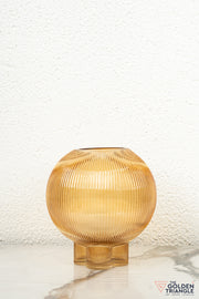 Illume Glass Vase - Amber