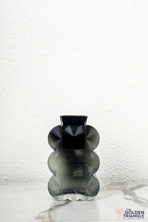 Prism Glass Vase - Smoke - Medium