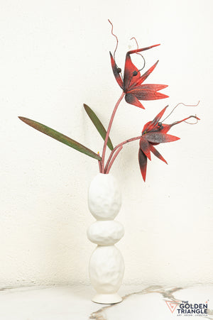 Kumo Ceramic Vase - White