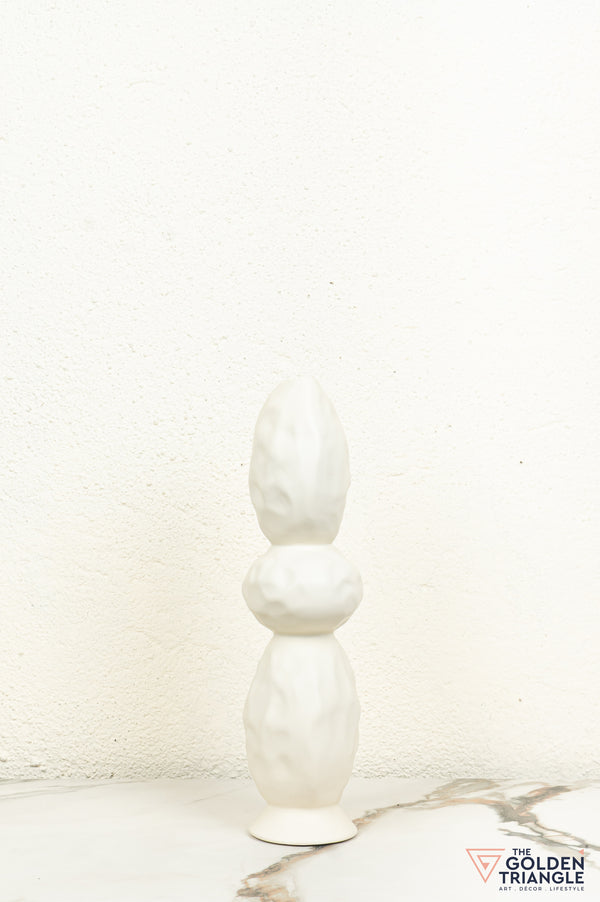 Kumo Ceramic Vase - White