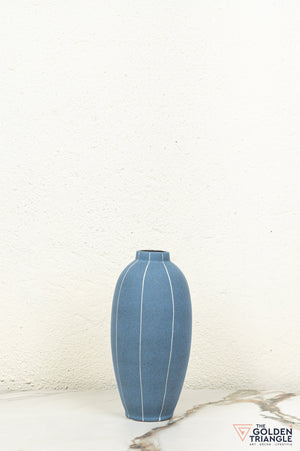 Kinen Ceramic Vase - Blue