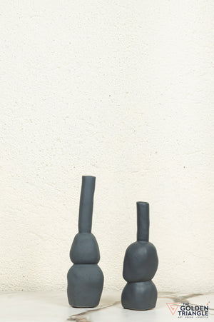 Sumi Ceramic Vase - Black